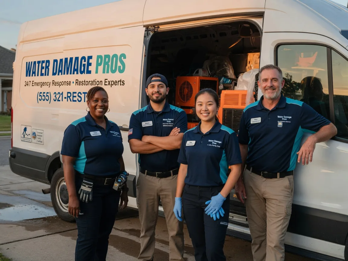 Water Damage Restoration company in Evansville, WI